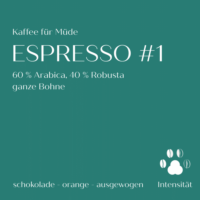Espresso #1 - der Klassiker